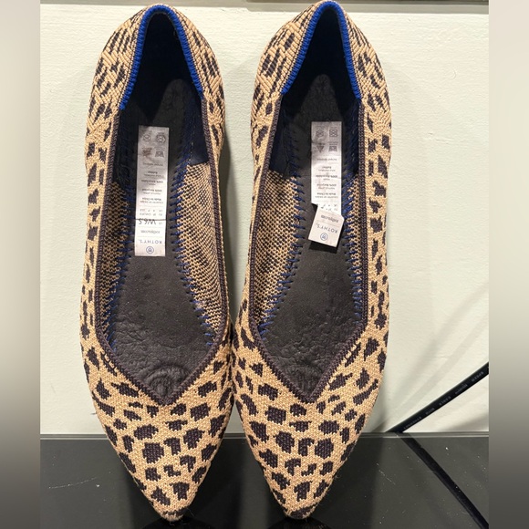 Rothy's Shoes - Rothy's The Point ballet Flat Leopard Print